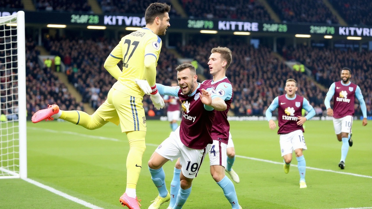 James Trafford's Double Penalty Saves Secure Crucial Draw in Championship Clash at Turf Moor